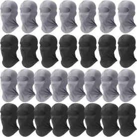 30 Pcs Balaclava Ski Face Mask Full Face Cover Mask UV Protection Cooling Neck Gaiter Summer for Men Women Winter Outdoor