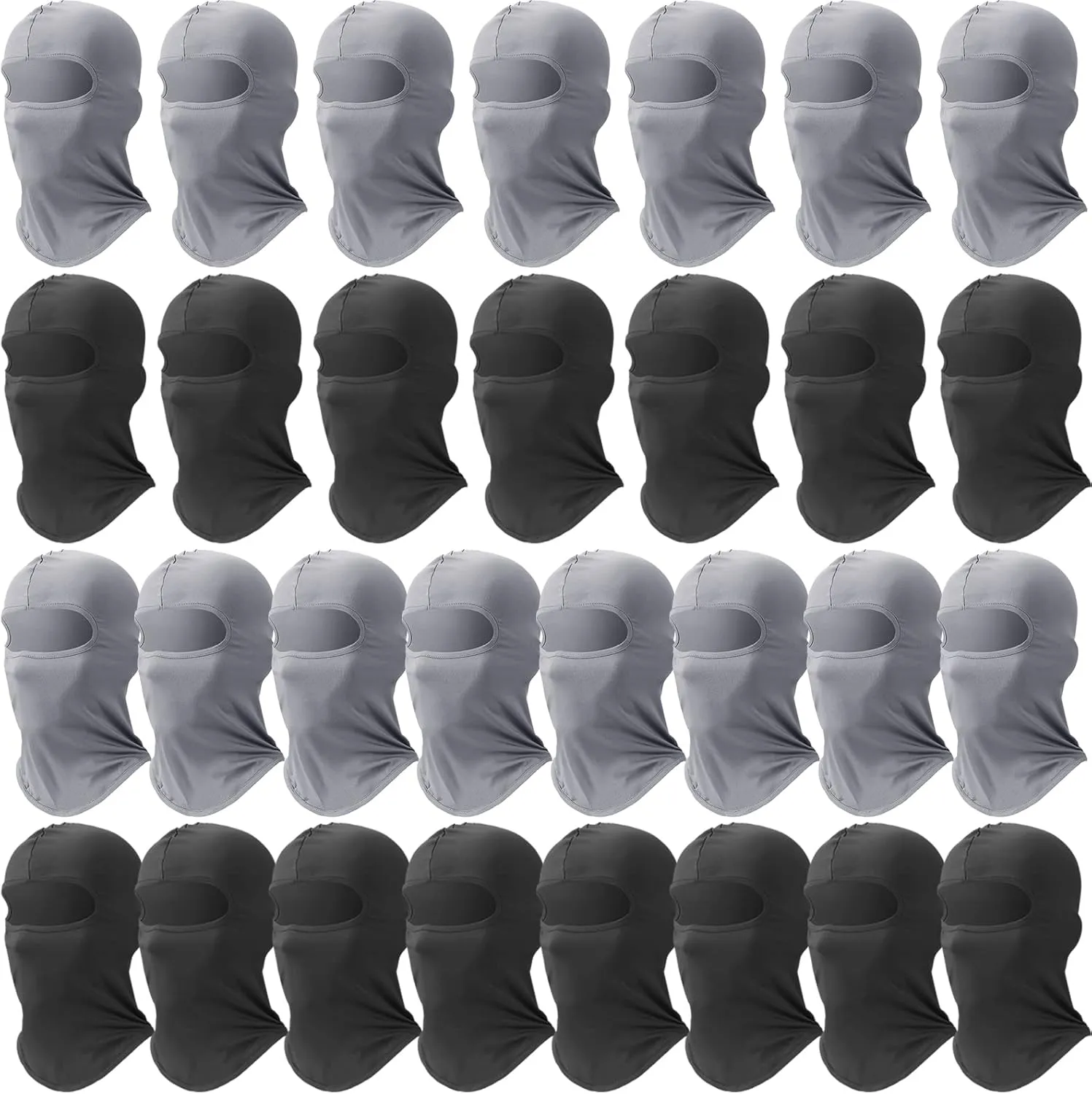 30 Pcs Balaclava Ski Face Mask Full Face Cover Mask UV Protection Cooling Neck Gaiter Summer for Men Women Winter Outdoor