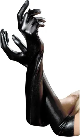 53cm/21in Women's Faux Leather Adult Long Gloves Party Patent Sexy Elegant Gloves