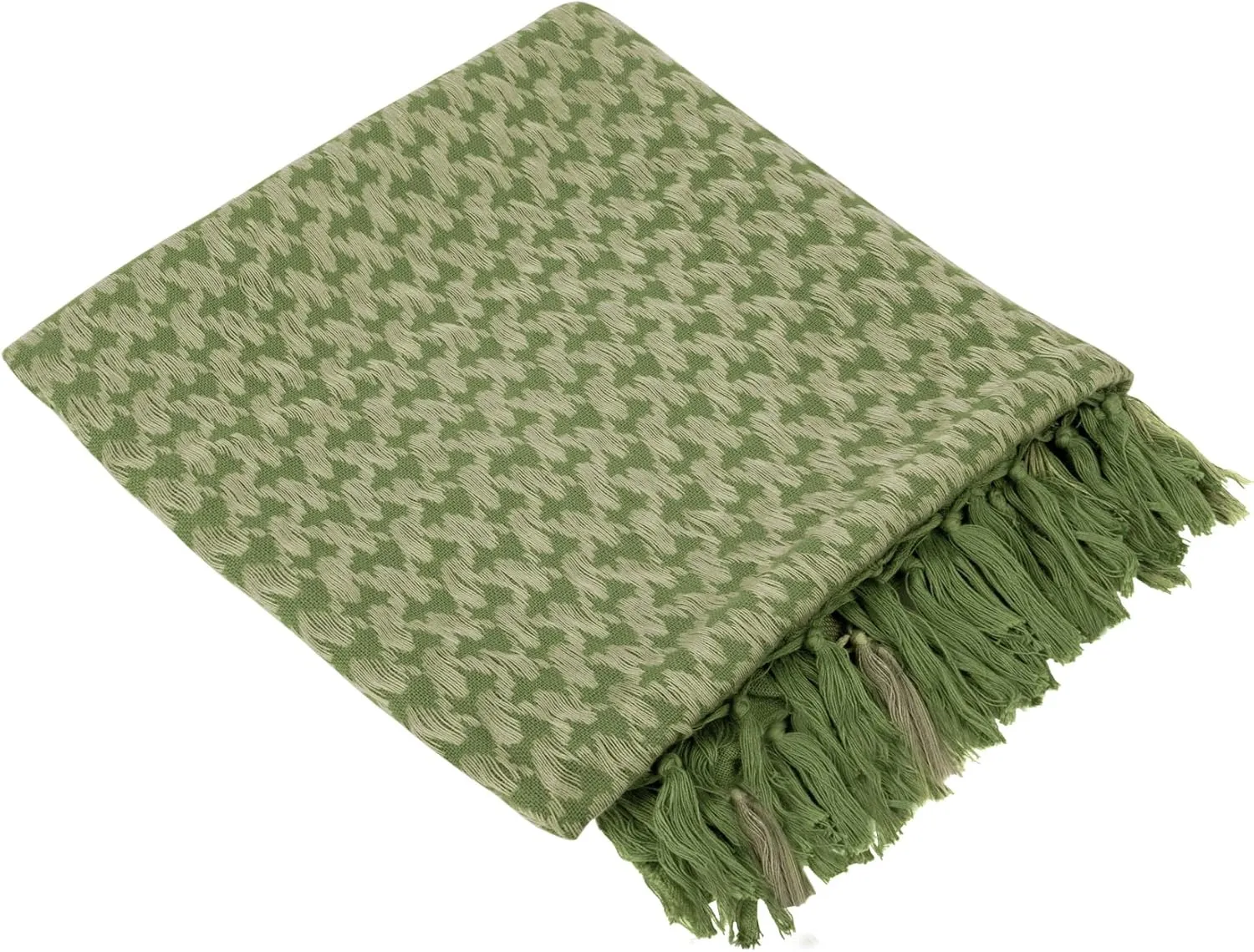 Aonal Military Shemagh Tactical Desert Scarf, 100% Cotton Keffiyeh Neck Head Scarf Wrap for Men Women