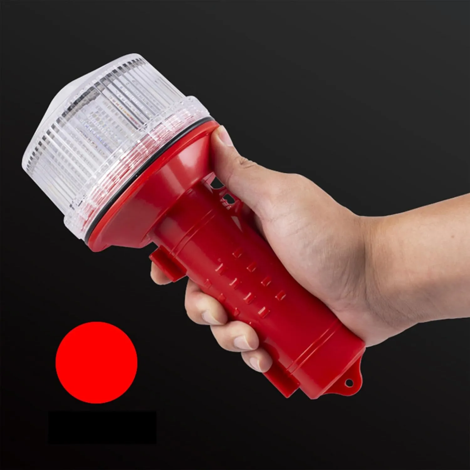 Boat Safety Flares, Solar Powered LED Flare for Boats, Marine Flares Electronic Day/Night Flare Waterproof Fishing Boating Light for Marine Safety