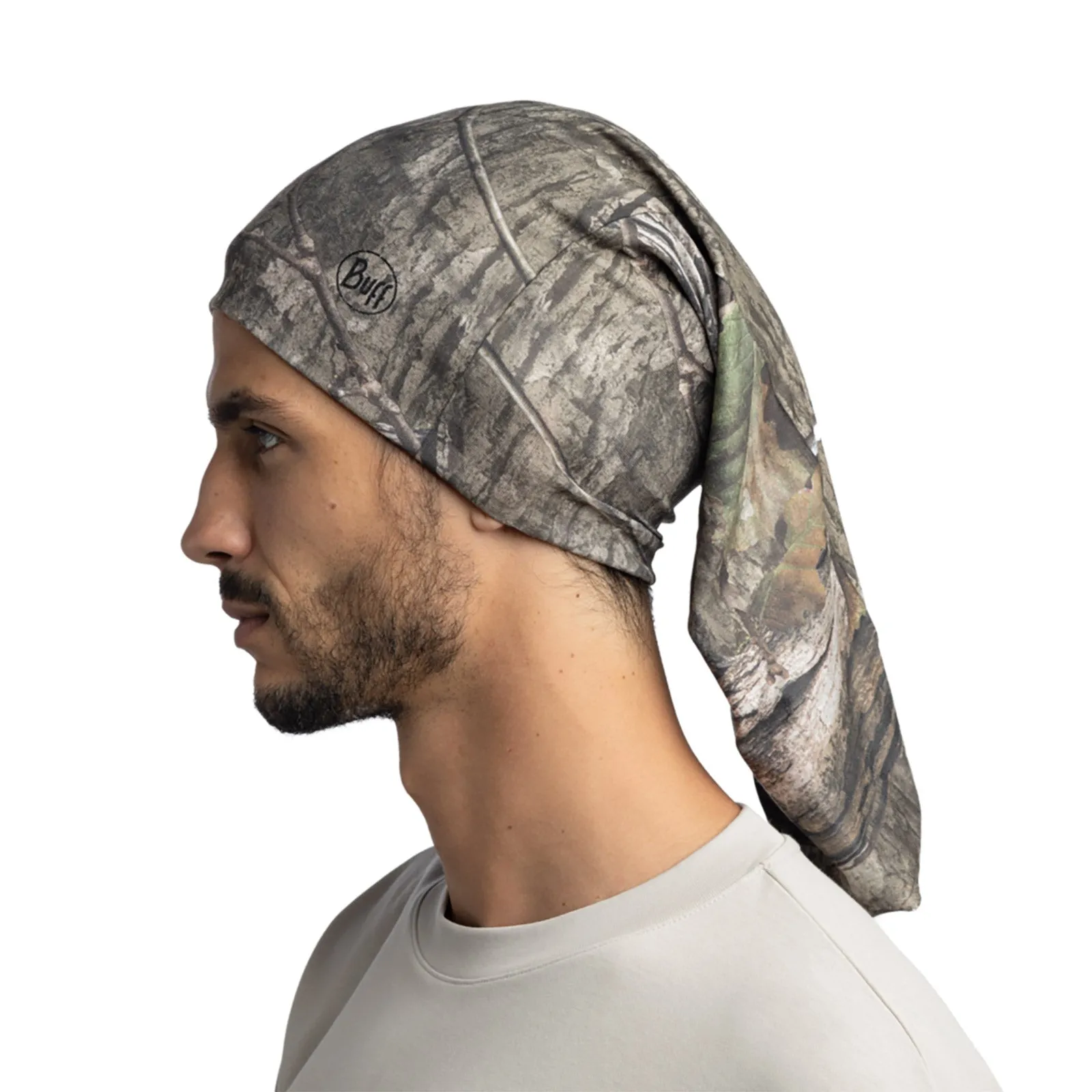 Buff Unisex CoolNet UV UPF 50 Neckwear Tubular Bandanna Scarf - Mossy Oak