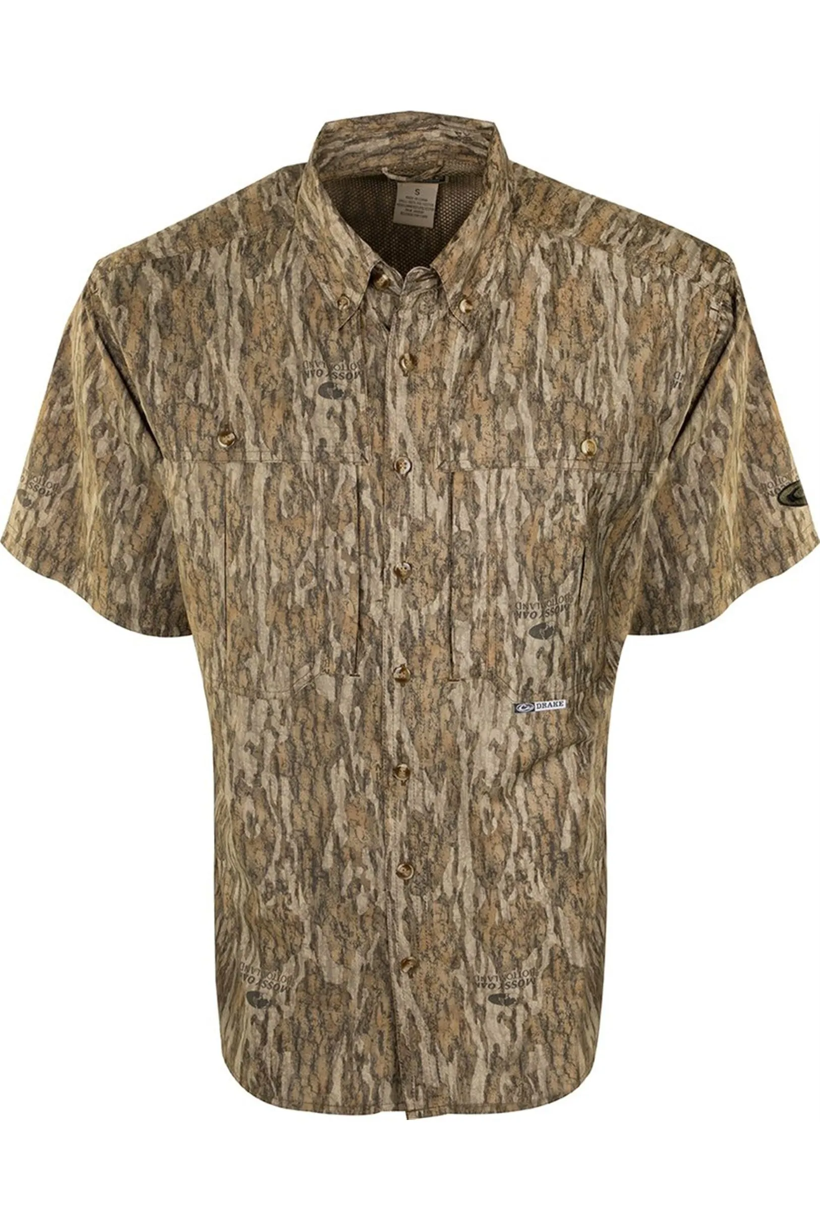 Drake EST Camo Flyweight Wingshooter's Shirt Short Sleeve