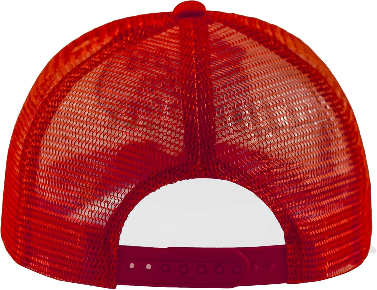 Fish with Hook Print Baseball Cap Trucker Mesh Hat Embroidered Snapback Hat