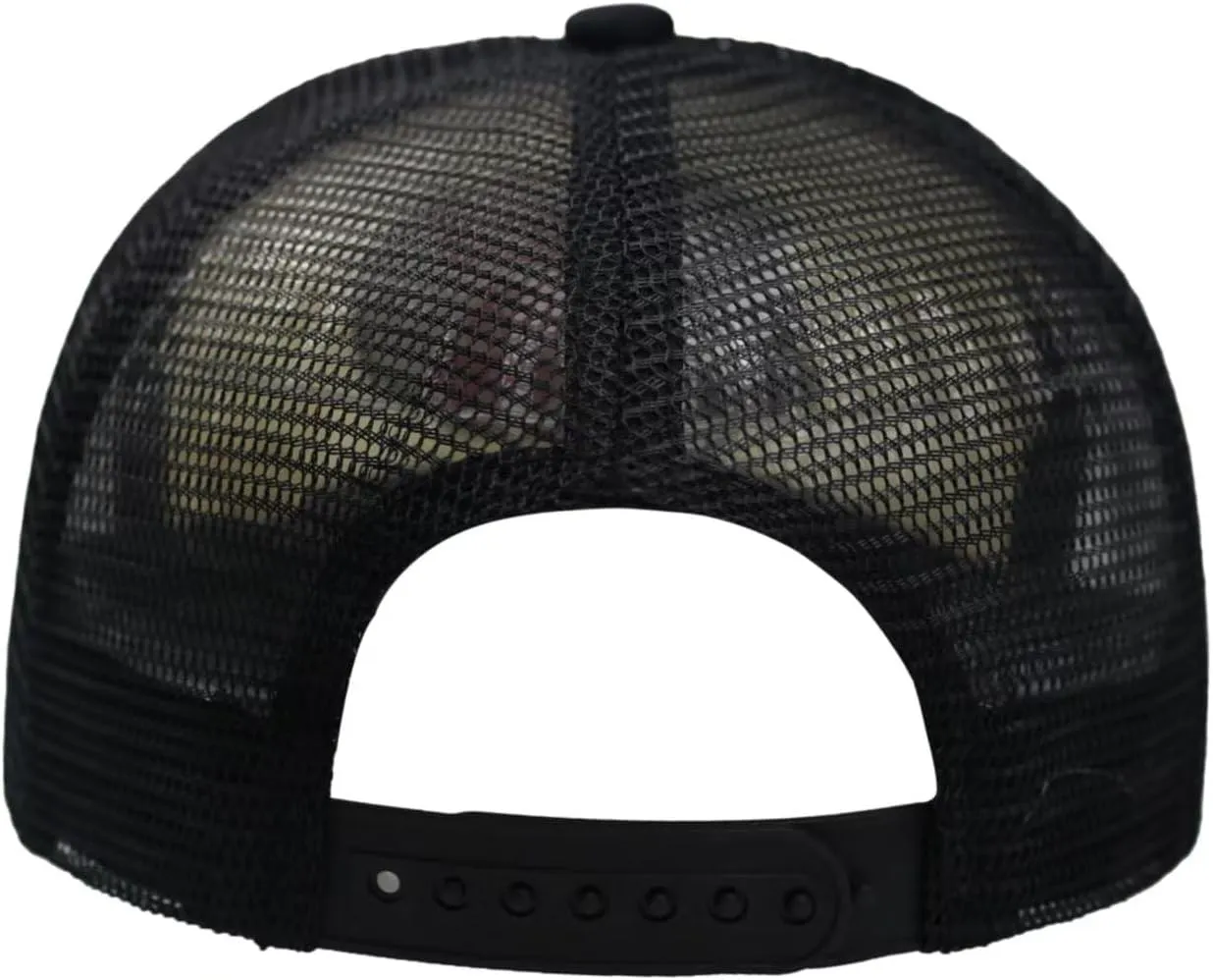 Fish with Hook Print Baseball Cap Trucker Mesh Hat Embroidered Snapback Hat