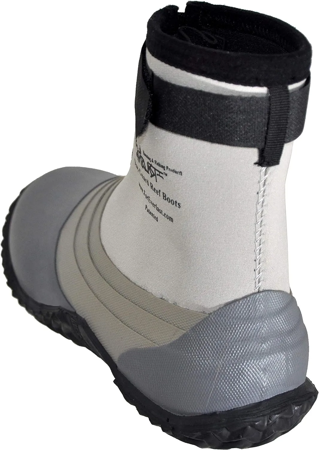 ForEverlast Ray-Guard Reef Wading & Fishing Boots-Hard Soled Vulcanized Rubber Bottom- Lightweight & Waterproof-Unisex-Adults