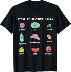 Funny Bouldering Boulderer Indoor Rock Wall Climber Climbing T-Shirt