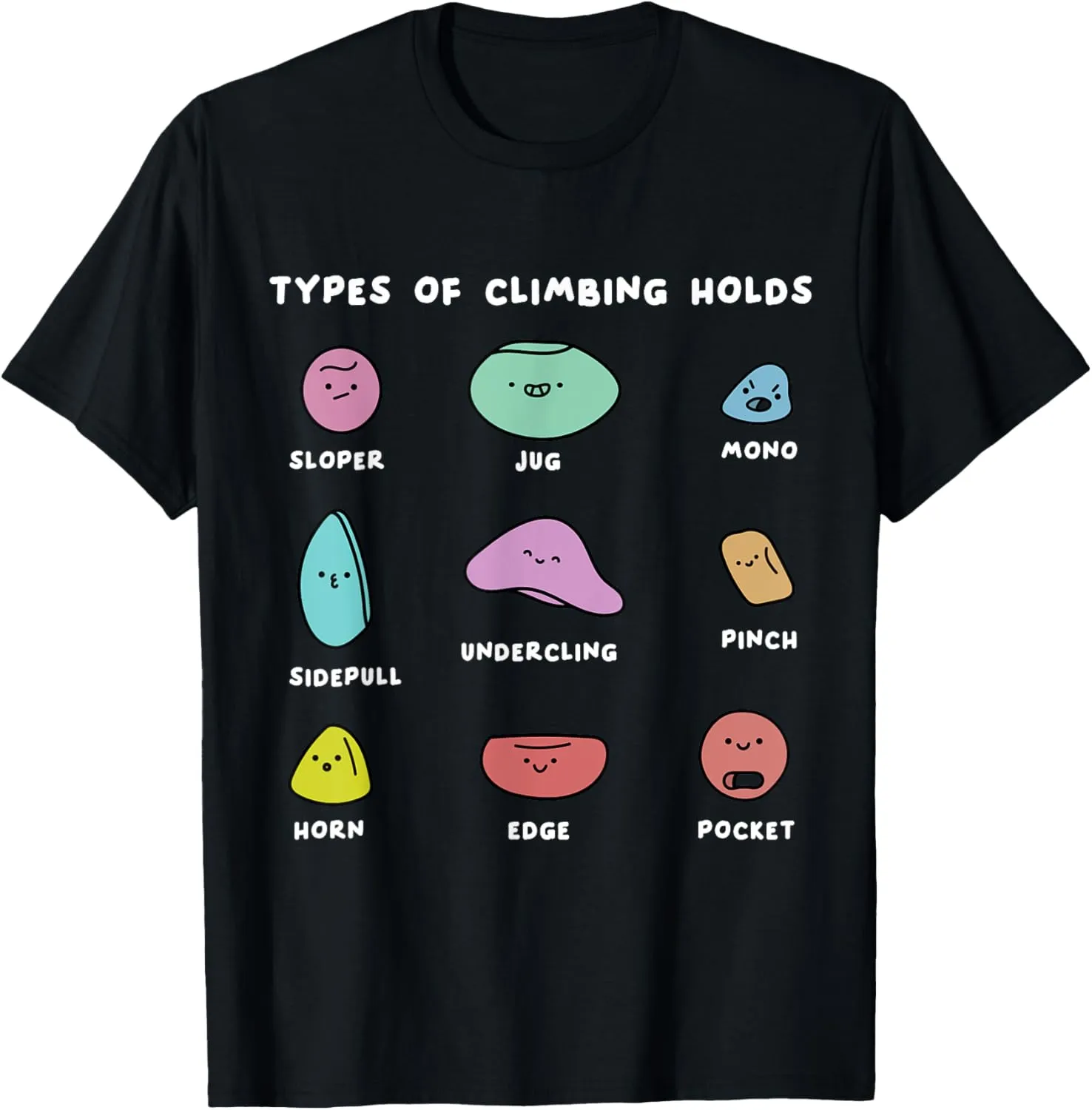 Funny Bouldering Boulderer Indoor Rock Wall Climber Climbing T-Shirt