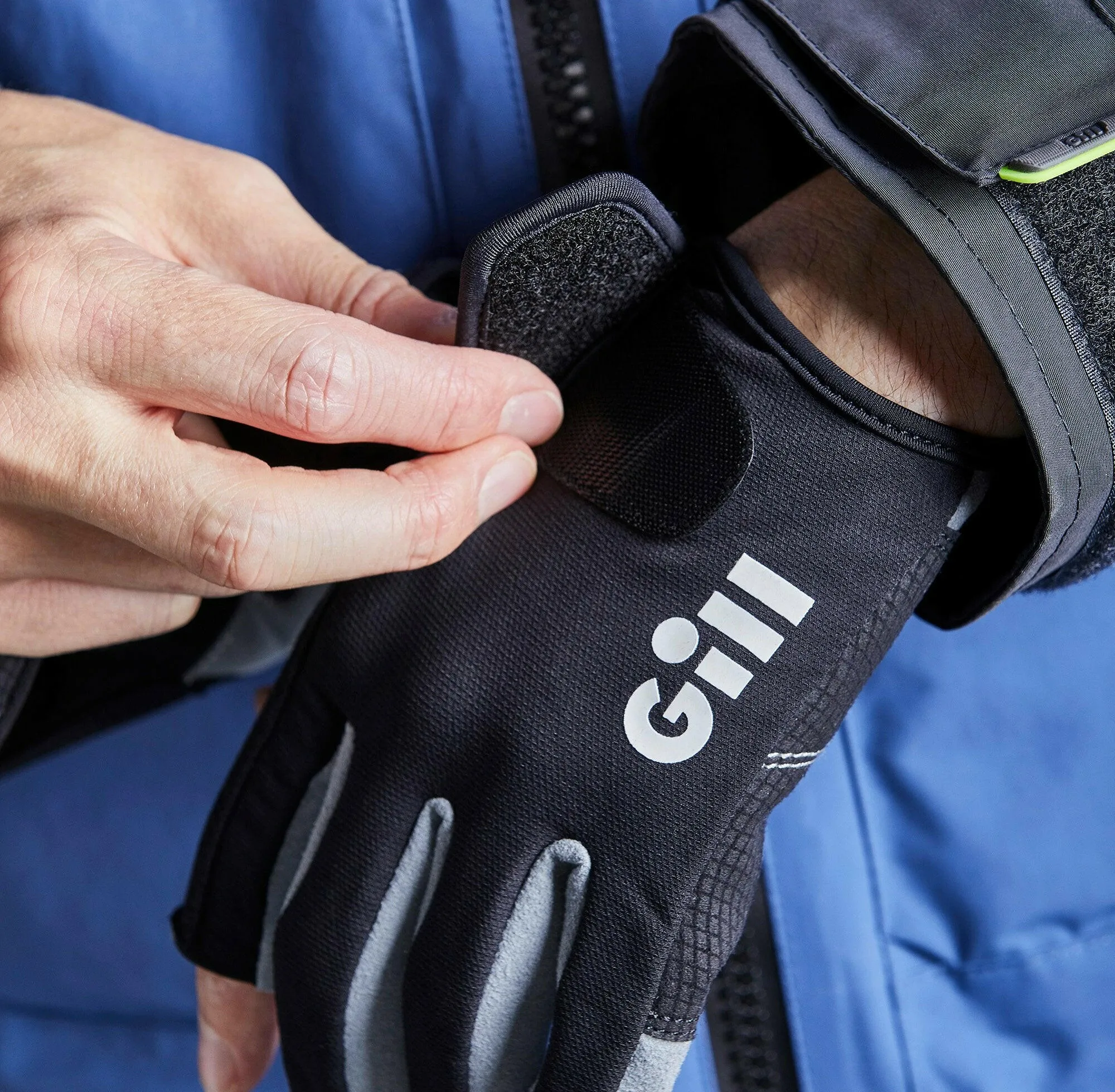 Gill Deckhand Glove - Black - Long Fingered 7053