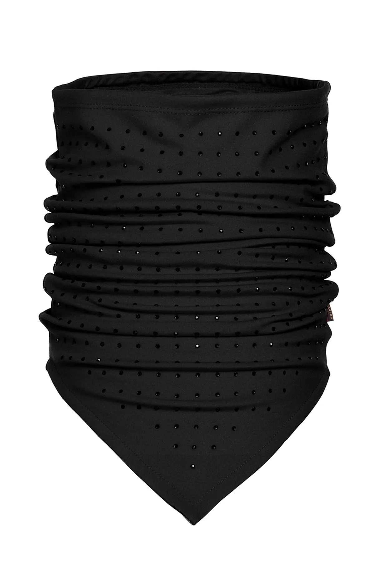 Goldbergh Gemmy Scarf Neckwarmer in Black with Sparkles