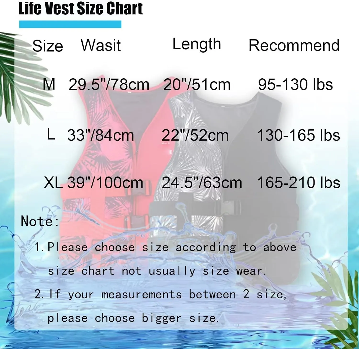huraty Unisex Swim Vest with Leg Straps Adults Kayak Boating Vest Womens Mens Outdoor Water Sports High Buoyancy Jacket