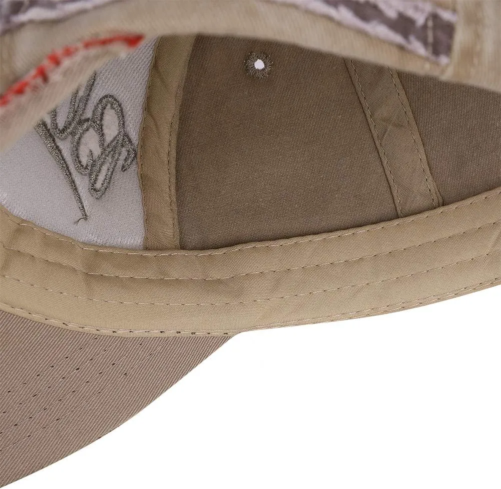 Ibluelover Washed Distressed Cotton Baseball Cap Unisex Adjustable Snapback Trucker Hat