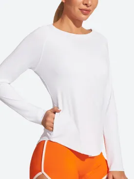 IUGA UPF 50  Long Sleeve Rash Guard With Pockets