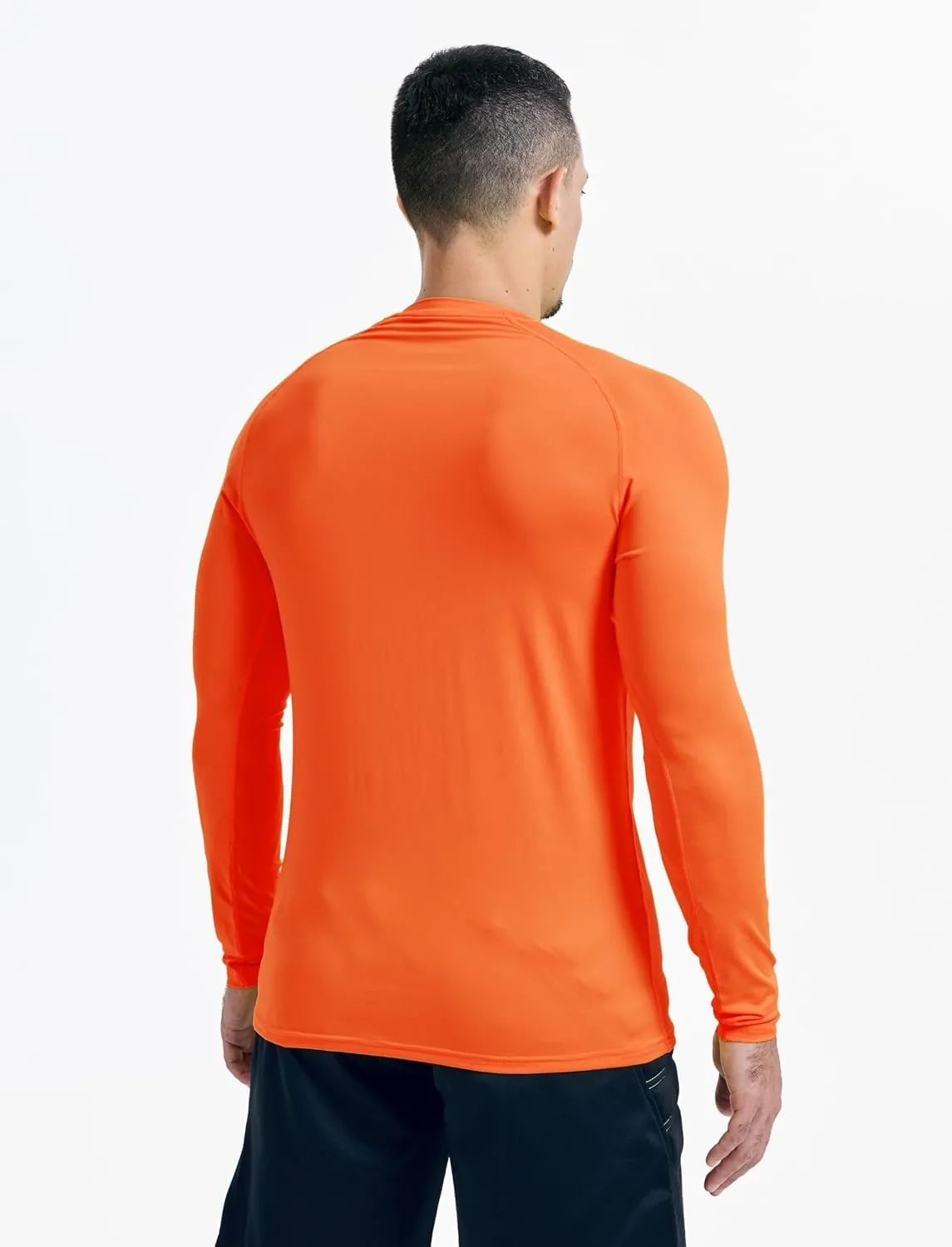 KELME Men's Long Sleeve Compression Shirt, Cool Dry Athletic Top Base Layers, Running Soccer Football Undershirt T-Shirt