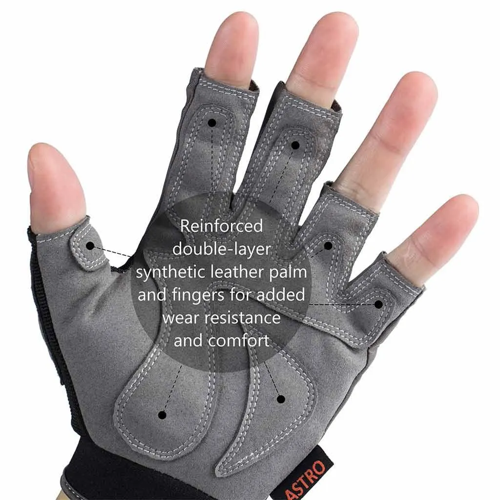 Men's Astro Fingerless Fishing Gloves