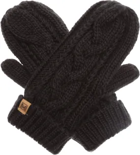 MIRMARU Womens Warm Winter Gloves Cozy Soft Cable Knit Mittens with Fleece Lining