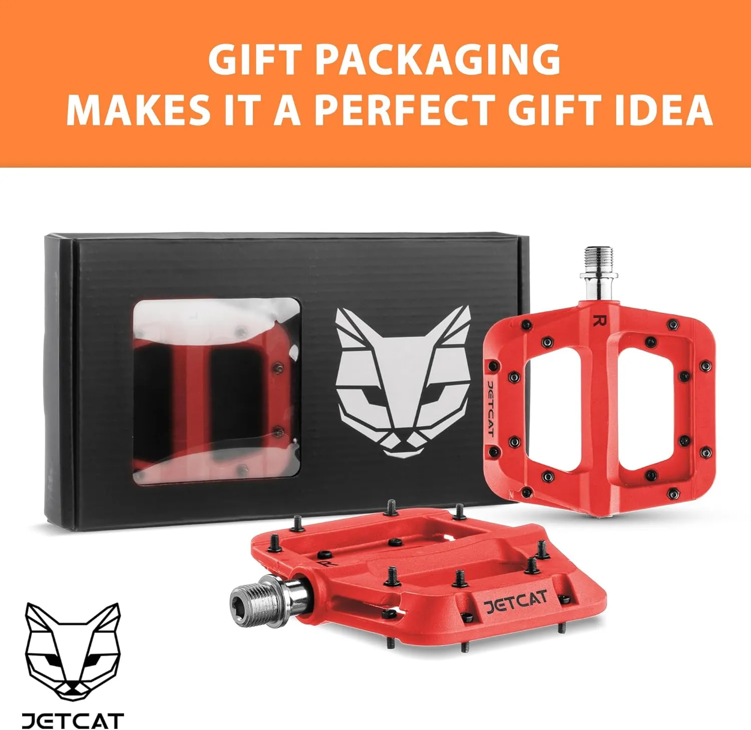 Mountain Bike Pedals Flat - MTB Pedals Flat, Bicycle Pedals for BMX/MTN/Road/Gravel/EBike, BMX Pedals, Platform Pedals, Adults & Kids Bike Replacement Upgrades Parts 9/16