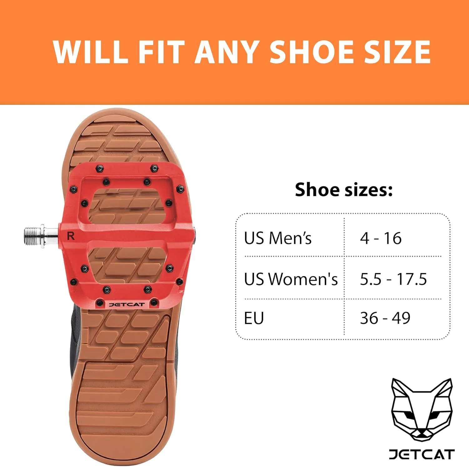 Mountain Bike Pedals Flat - MTB Pedals Flat, Bicycle Pedals for BMX/MTN/Road/Gravel/EBike, BMX Pedals, Platform Pedals, Adults & Kids Bike Replacement Upgrades Parts 9/16