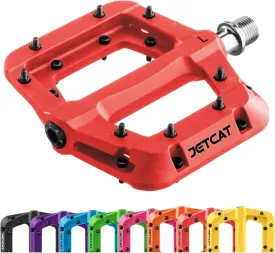 Mountain Bike Pedals Flat - MTB Pedals Flat, Bicycle Pedals for BMX/MTN/Road/Gravel/EBike, BMX Pedals, Platform Pedals, Adults & Kids Bike Replacement Upgrades Parts 9/16