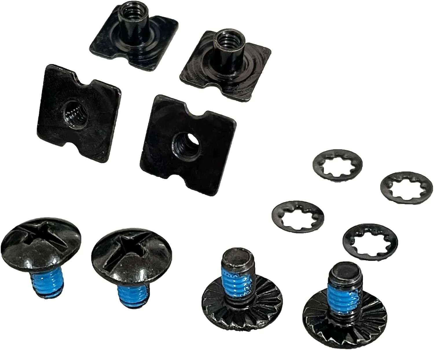 O Shield Football Back Plate Hardware, Football Gear Accessory Unisex Adult Size Youth Size - for O Shield Football Back Plates Use, Screws Included