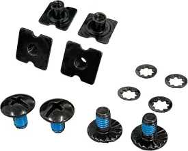 O Shield Football Back Plate Hardware, Football Gear Accessory Unisex Adult Size Youth Size - for O Shield Football Back Plates Use, Screws Included