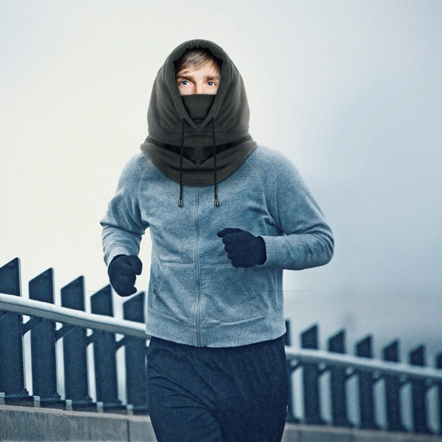 Polar Fleece Ski Mask Winter Thermal Balaclava Hat