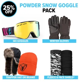 Powder Ski Goggle Pack
