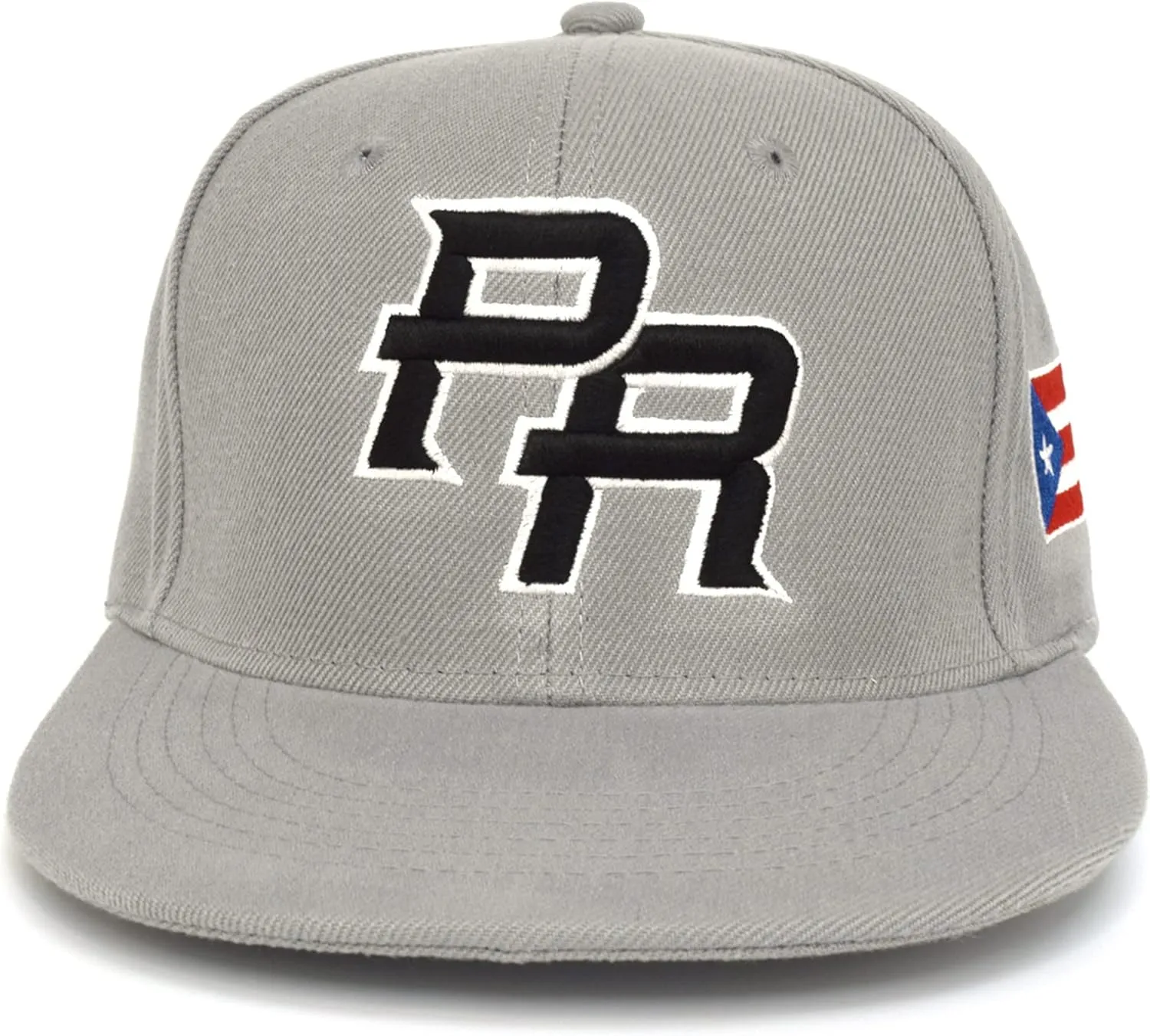 Puerto Rico Snapback Hat US Embroidery Flag 3D PR Flat Bill PR Baseball Cap