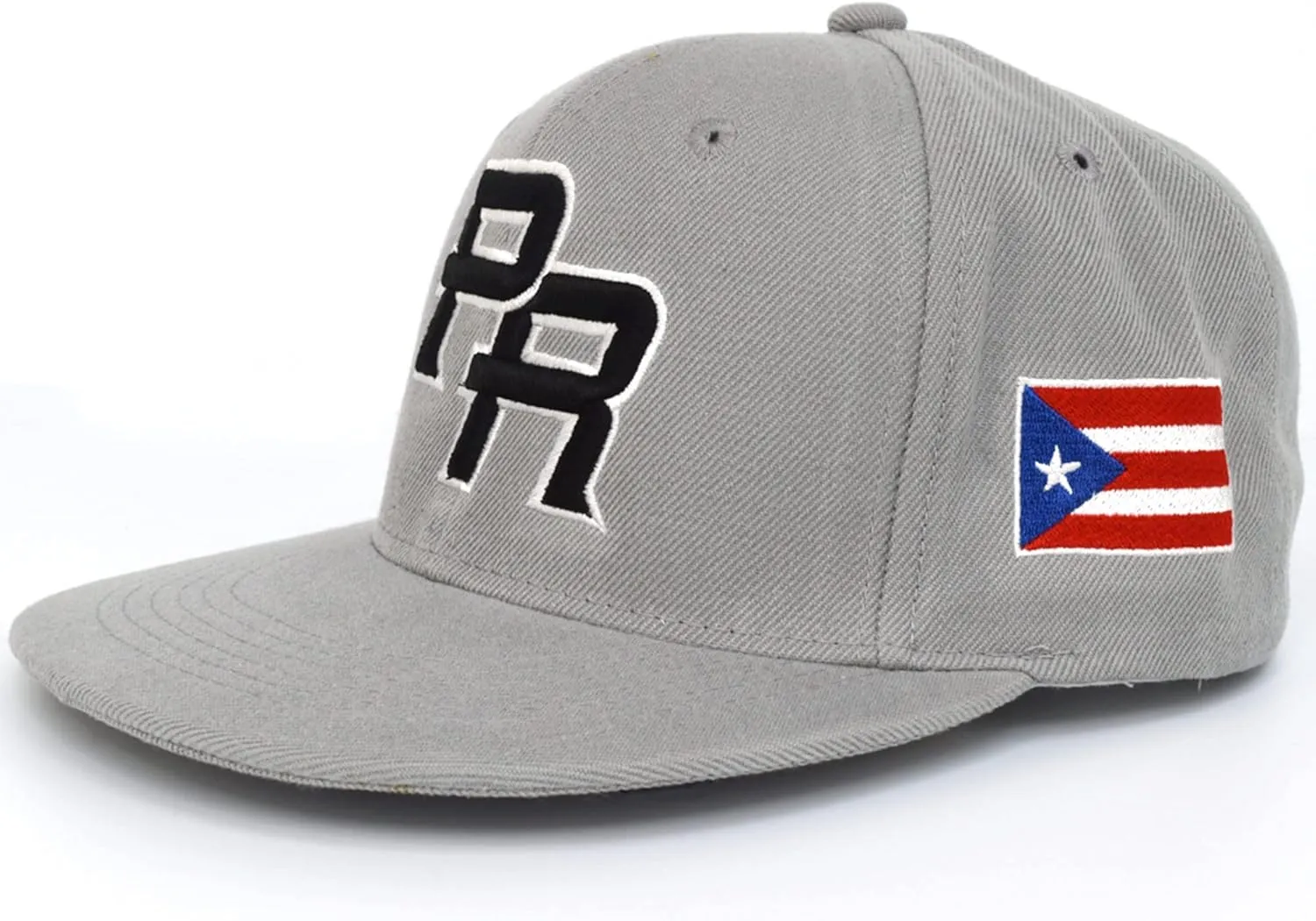 Puerto Rico Snapback Hat US Embroidery Flag 3D PR Flat Bill PR Baseball Cap