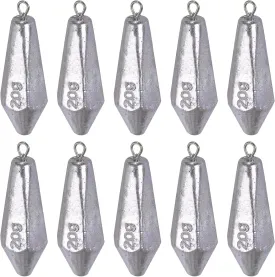 QualyQualy Drop Shot Fishing Weights Kit - Saltwater Sinker Casting Lead