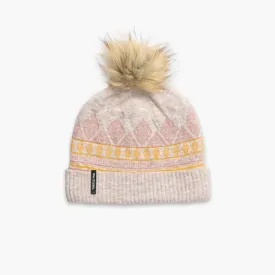 Recycled Ellen Pom Beanie - Oat