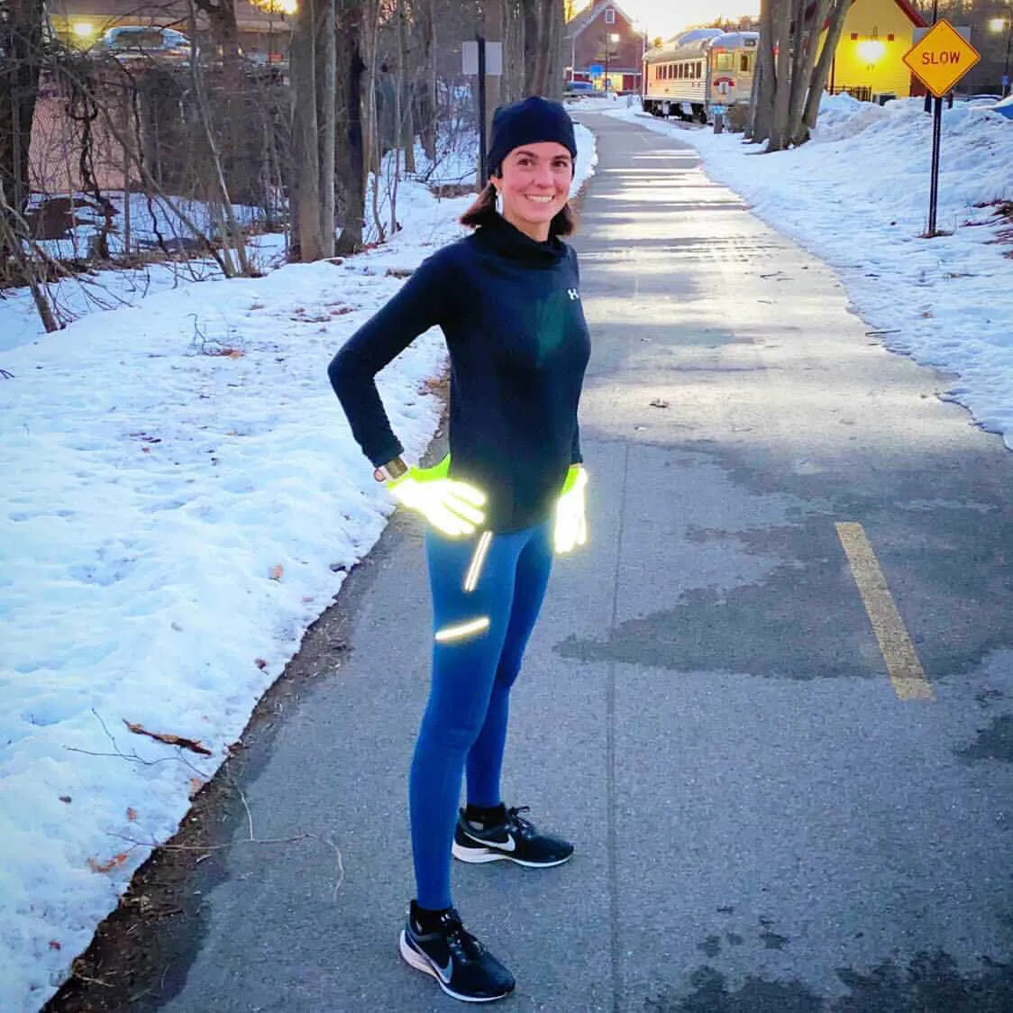 Reflectoes Reflective Running Gloves