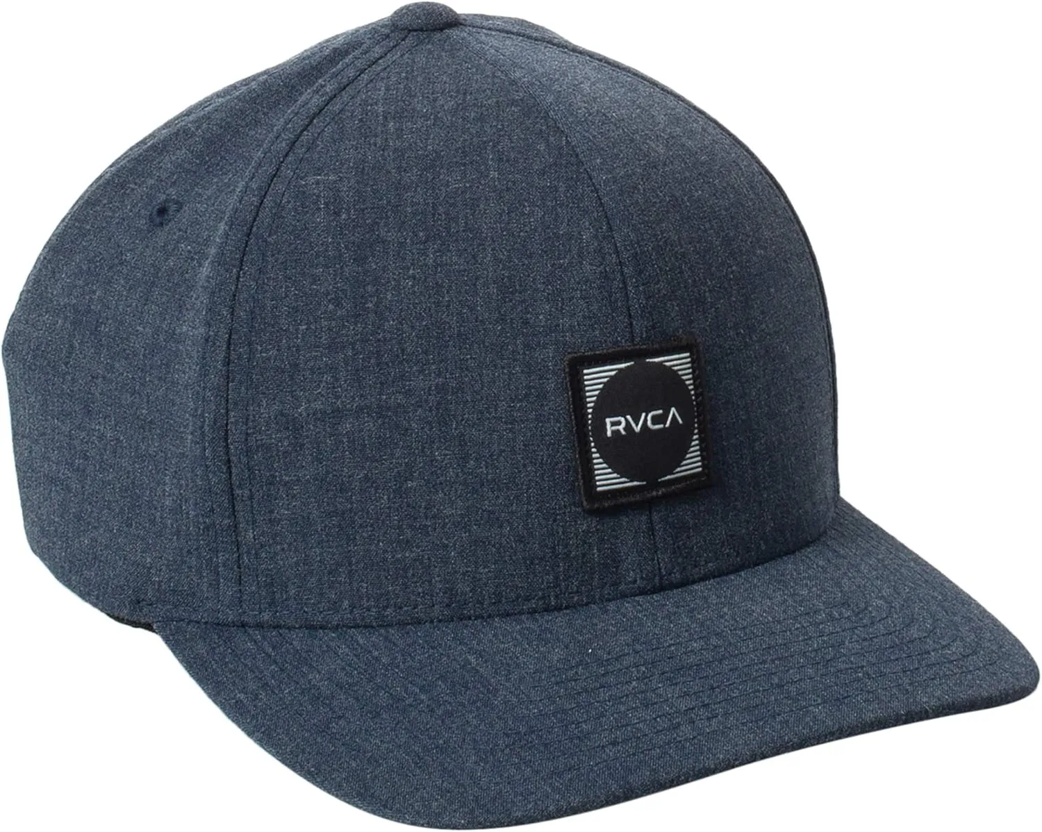 RVCA Men's Flexfit Curved Brim Fitted Hat