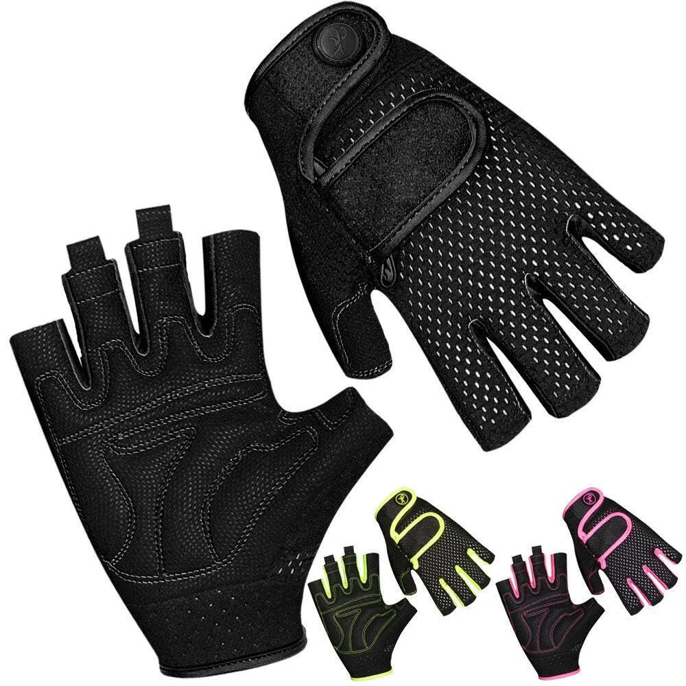 Sailing Gloves 3/4 Short Finger Cycling Mountain Bike Bicycle Gloves for Men and Women Fishing Kayaking Paddling Sailing Workout Gloves