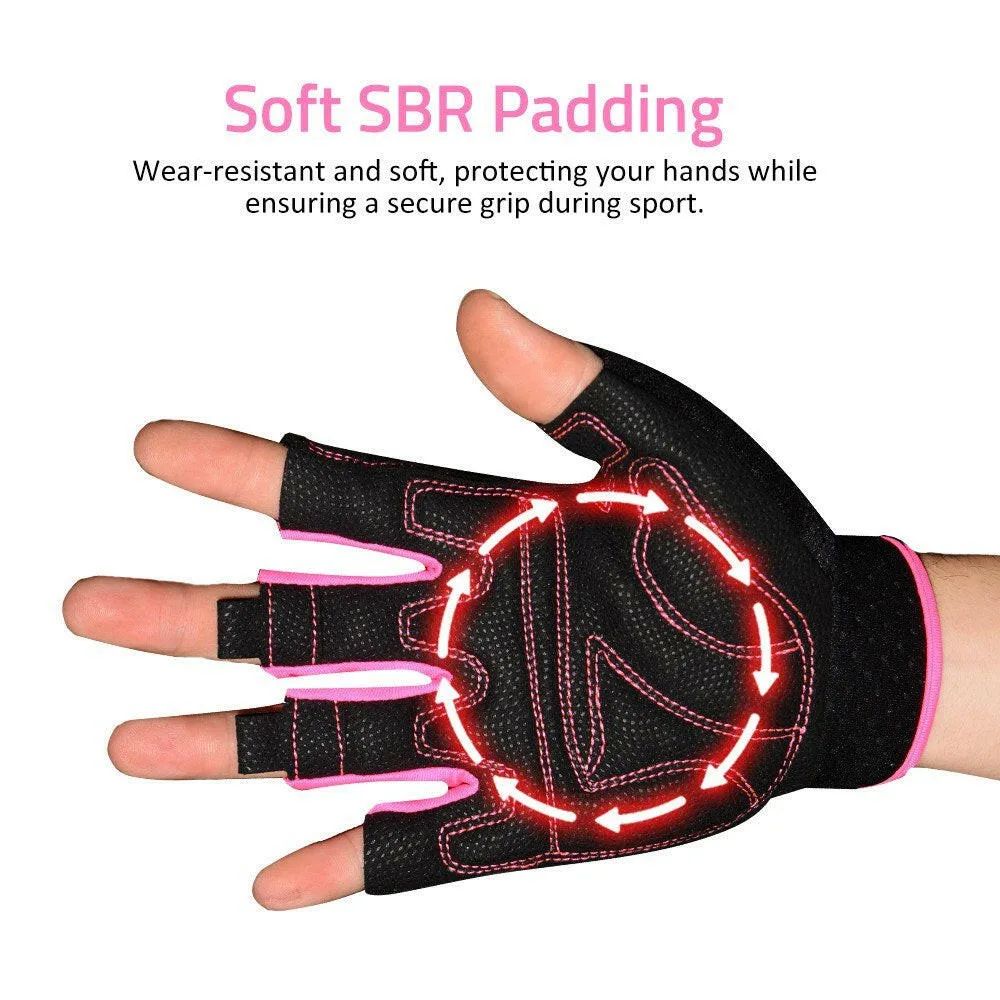 Sailing Gloves 3/4 Short Finger Cycling Mountain Bike Bicycle Gloves for Men and Women Fishing Kayaking Paddling Sailing Workout Gloves