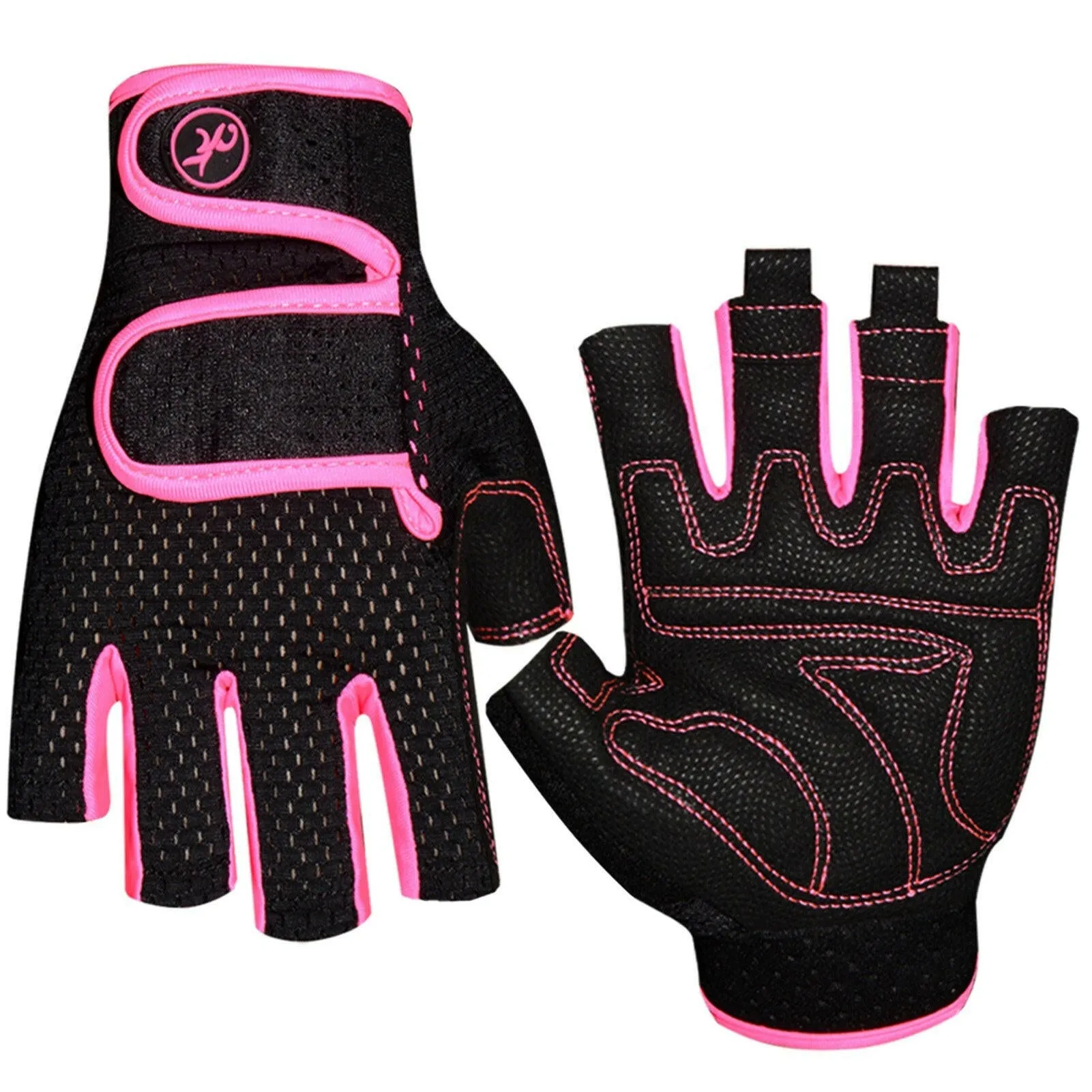 Sailing Gloves 3/4 Short Finger Cycling Mountain Bike Bicycle Gloves for Men and Women Fishing Kayaking Paddling Sailing Workout Gloves