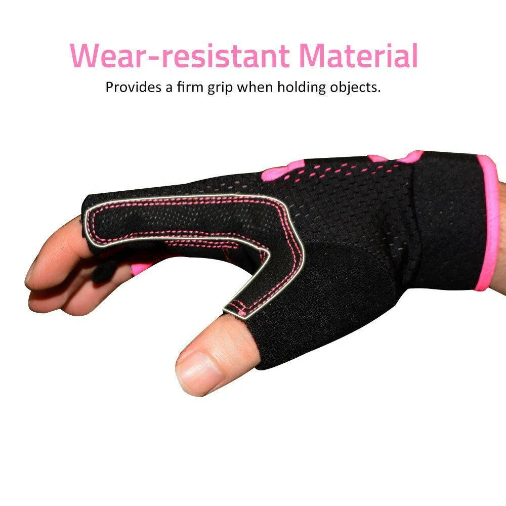 Sailing Gloves 3/4 Short Finger Cycling Mountain Bike Bicycle Gloves for Men and Women Fishing Kayaking Paddling Sailing Workout Gloves