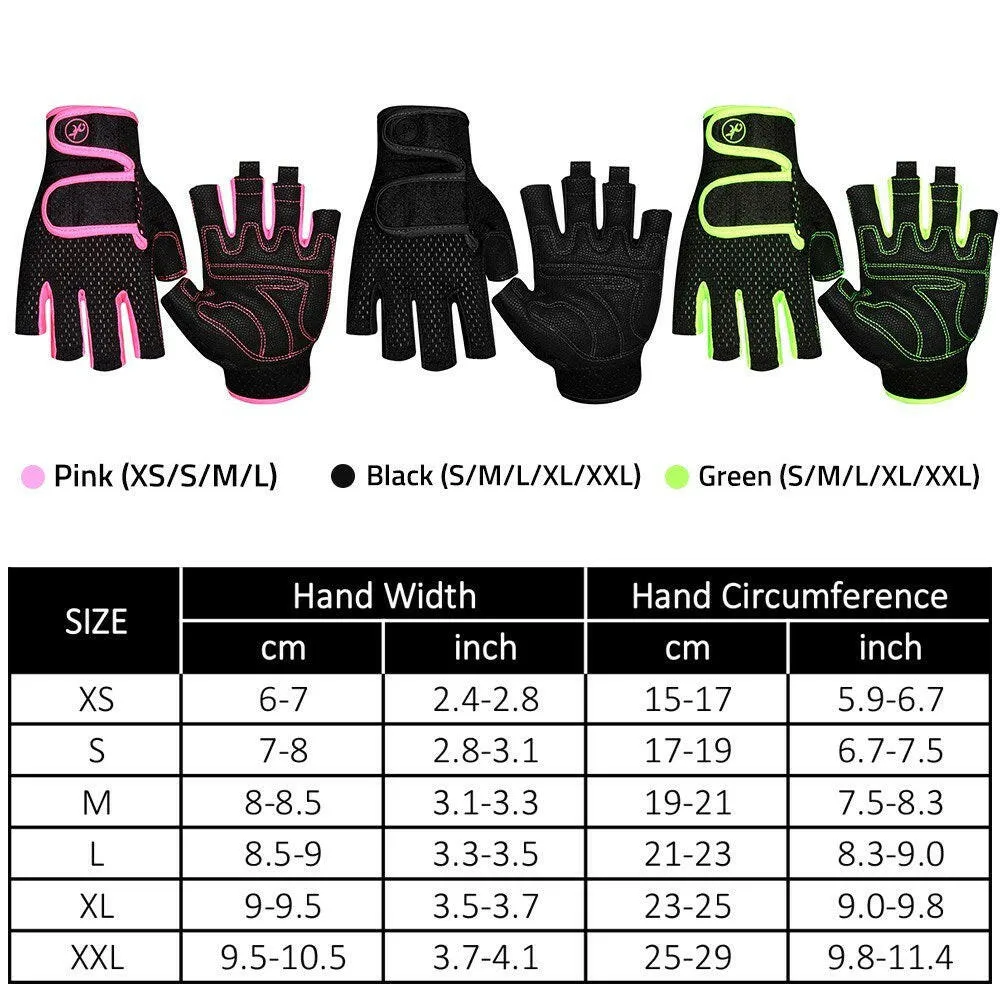 Sailing Gloves 3/4 Short Finger Cycling Mountain Bike Bicycle Gloves for Men and Women Fishing Kayaking Paddling Sailing Workout Gloves
