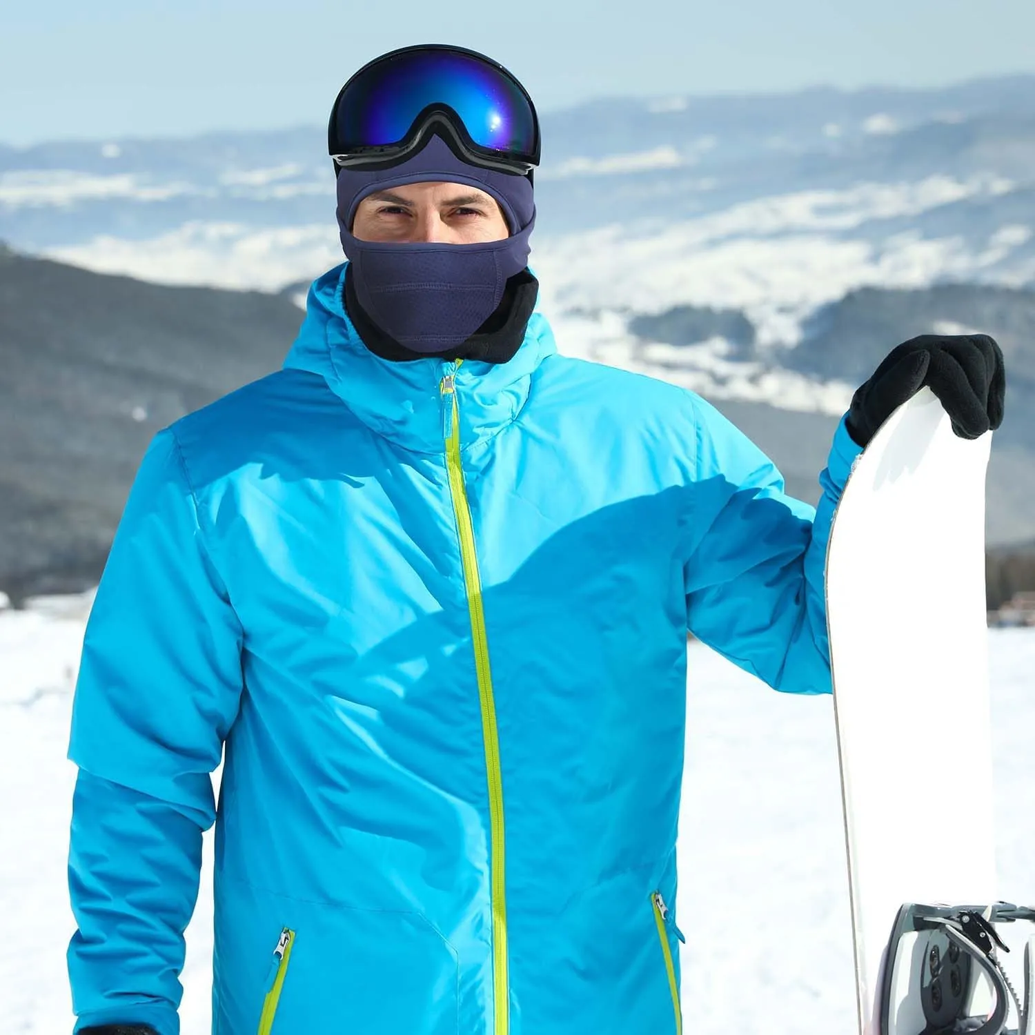 Ski Mask - Balaclava face Mask Wind Water Resistant for Cold Weather