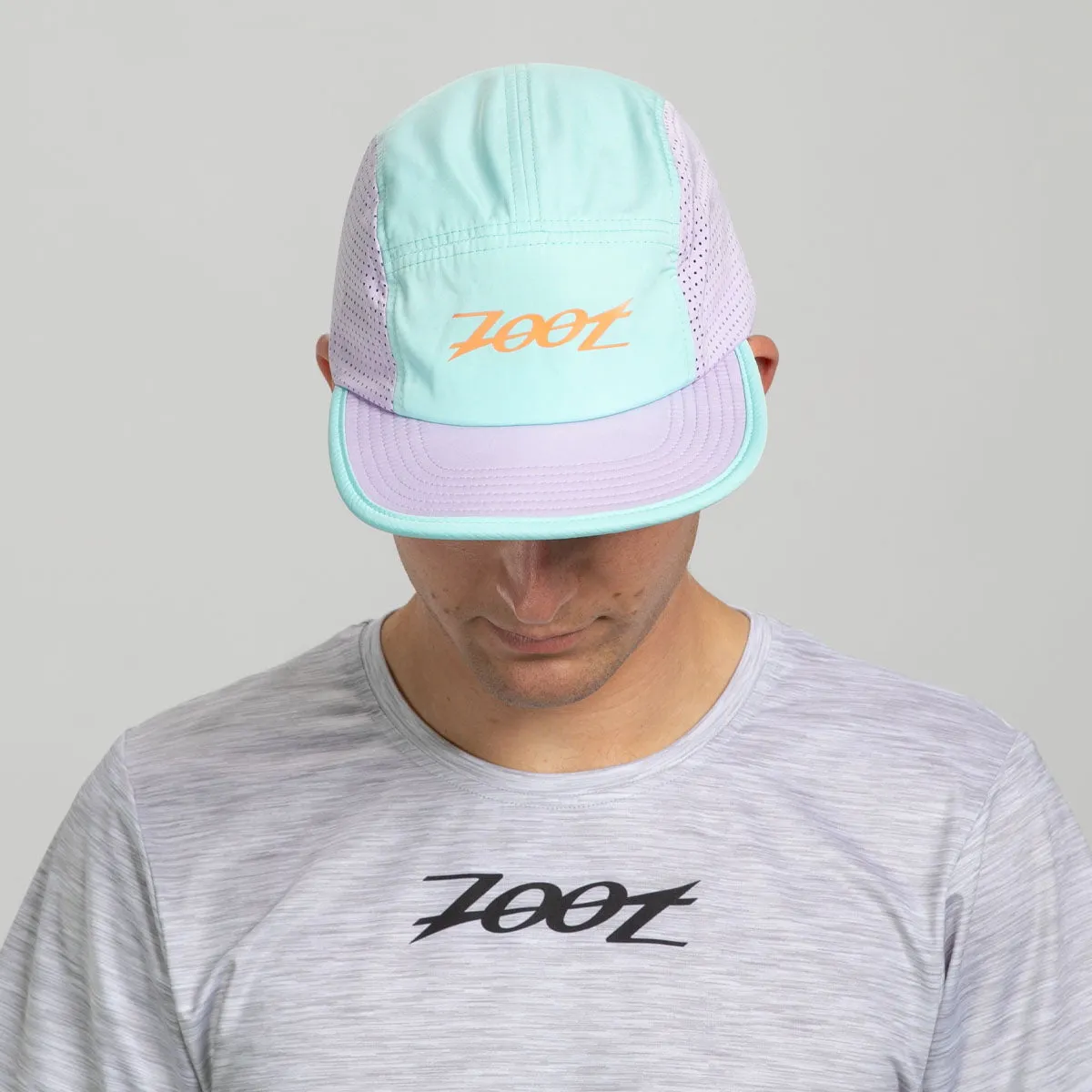 Unisex Tech 5-Panel Hat - Mint Trail