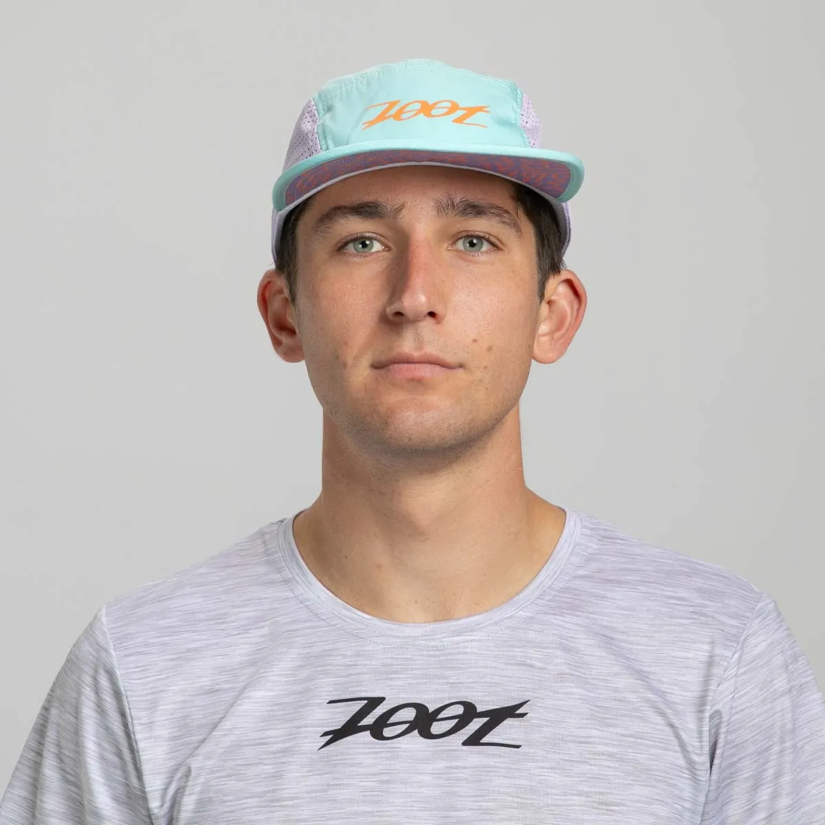 Unisex Tech 5-Panel Hat - Mint Trail