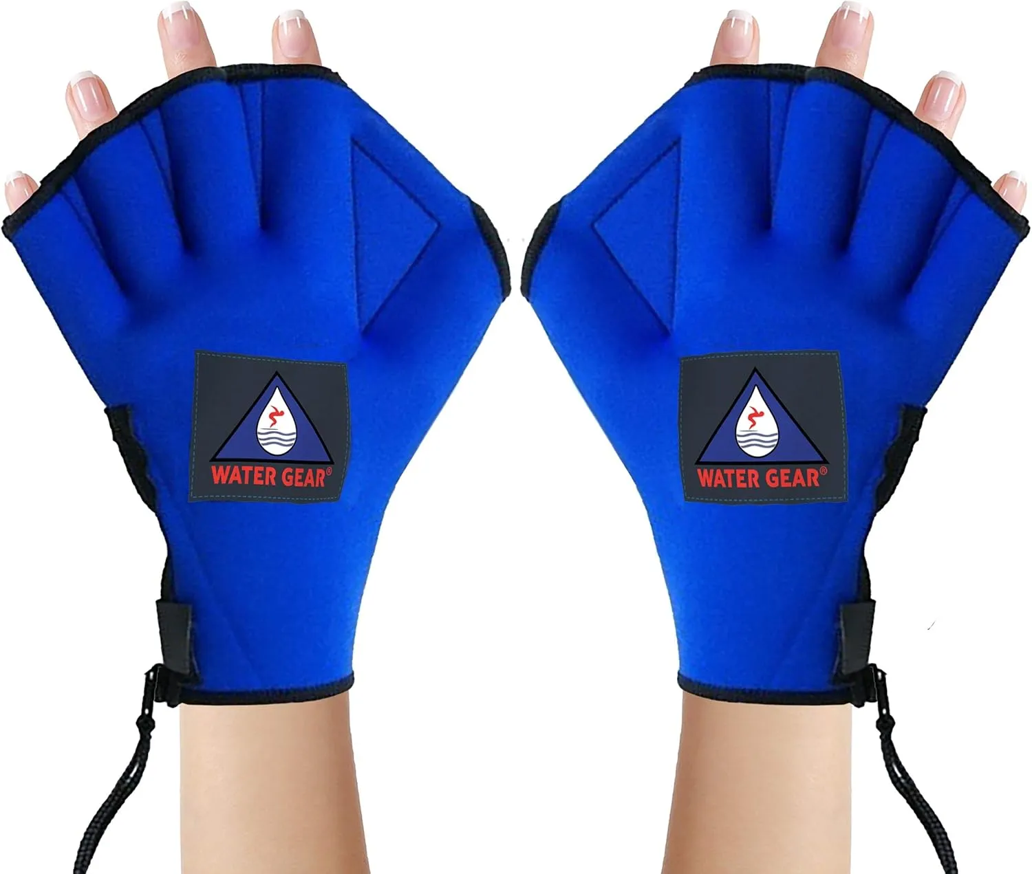 Water Gear All Neoprene Fingerless Force Gloves - 50% More Resistance