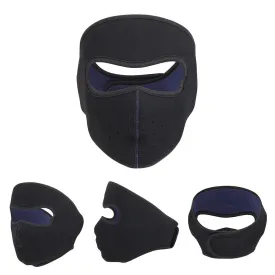 Winter Fleece Bandana Thermal Full Face Mask Adjustable Helmet Liner