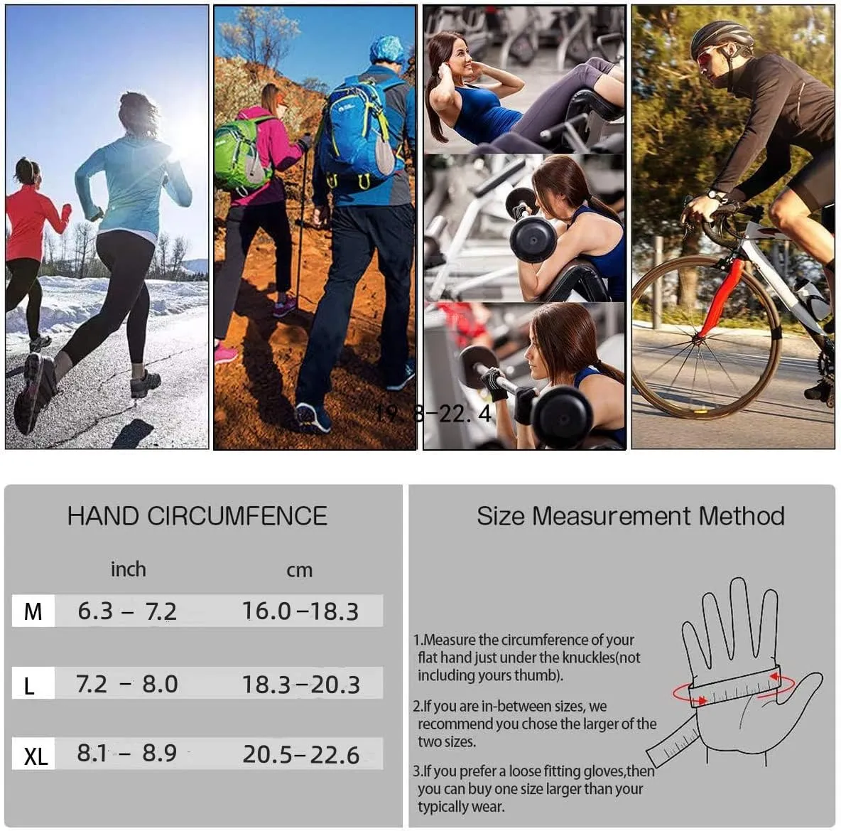 YHT Workout Gloves, Full Palm Protection & Extra Grip, Gym Fishing Fencing Gloves for Weight Lifting, Training, Fitness, Exercise (Men & Women)