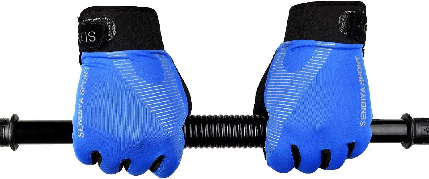 YHT Workout Gloves, Full Palm Protection & Extra Grip, Gym Fishing Fencing Gloves for Weight Lifting, Training, Fitness, Exercise (Men & Women)